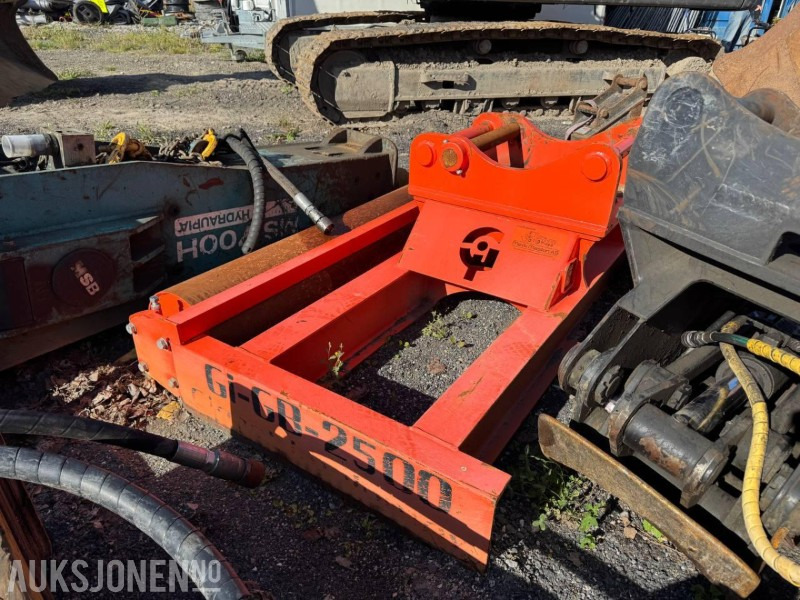 Attachment for Construction machinery Gigant G-GR-2500 planeringsrulle Med S70 Feste: picture 7