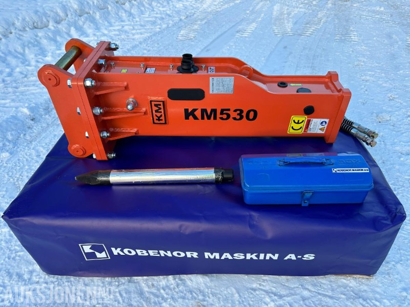 NY KM 530 PIGGHAMMER s40-FESTE CE merket FABRIKKGARANTI - Attachment for Construction machinery: picture 1 NY KM 530 PIGGHAMMER s40-FESTE CE merket FABRIKKGARANTI - Attachment for Construction machinery: picture 1