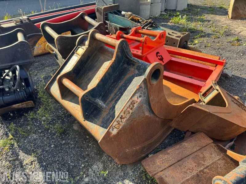 Nasta Graveskuffe – S60 Feste, 700L - Attachment for Construction machinery: picture 3 Nasta Graveskuffe – S60 Feste, 700L - Attachment for Construction machinery: picture 3