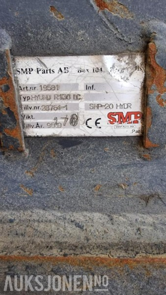 SMP 2 HURTIGKOBLING - Attachment for Construction machinery: picture 5 SMP 2 HURTIGKOBLING - Attachment for Construction machinery: picture 5