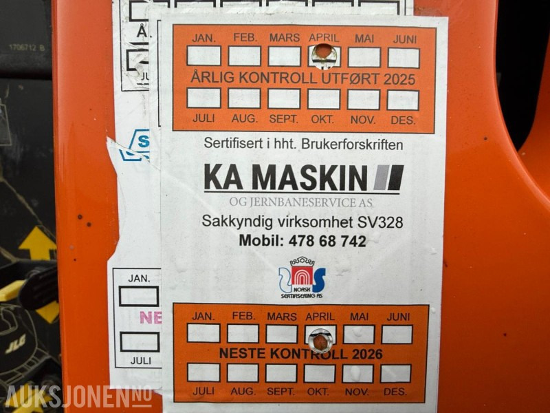 Aerial platform JLG 510AJ Knekkarmlift: picture 9