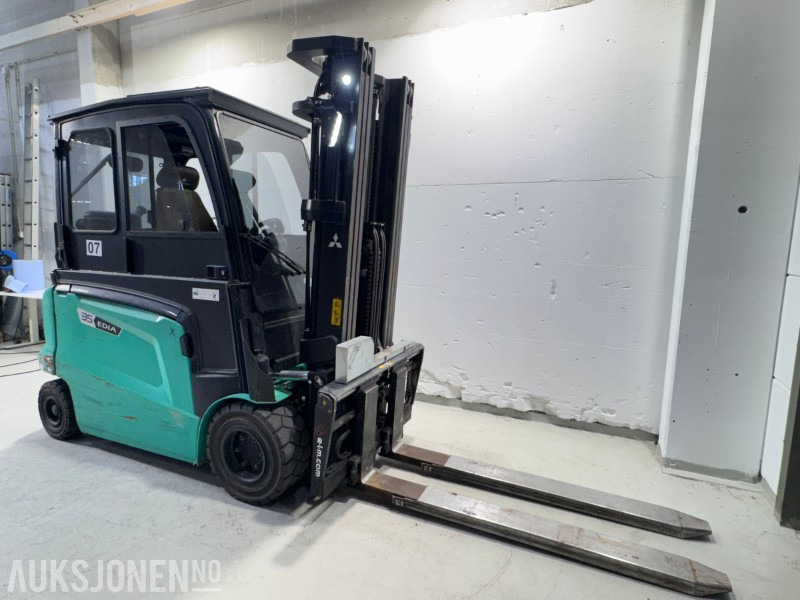 2019 Mitsubishi FB35N – Elektrisk 4-hjuls motvektstruck - Nytt batteri 2024 - Material handling equipment: picture 5 2019 Mitsubishi FB35N – Elektrisk 4-hjuls motvektstruck - Nytt batteri 2024 - Material handling equipment: picture 5