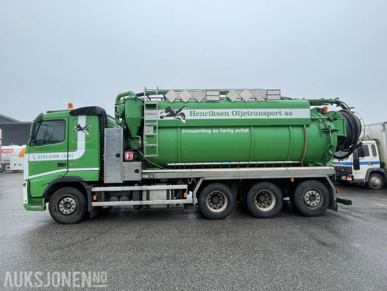Municipal/ Special vehicle 2010 VOLVO FH500 8X4 INTERCONSULT SS2343 BST3-17CR ADR SLAMSUGER MED HØYTRYKKSPYLER - 203576 KM.: picture 6