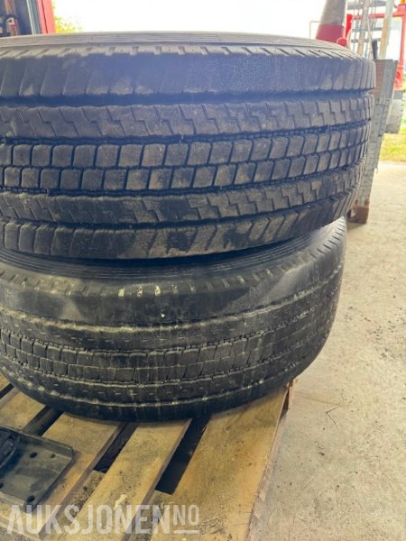2010 Scania R480 Framhjul - 2 stk komplette framhjul med 385/65R22,5 Bridgestone - Truck: picture 2 2010 Scania R480 Framhjul - 2 stk komplette framhjul med 385/65R22,5 Bridgestone - Truck: picture 2