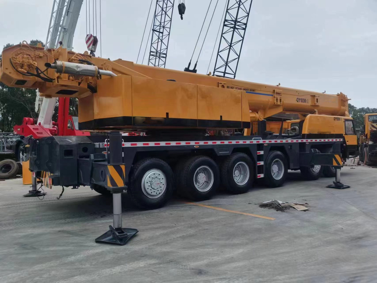 XCMG 100 Ton Used Truck Crane QY100K-II with High Quality for Sale - Mobile crane: picture 5 XCMG 100 Ton Used Truck Crane QY100K-II with High Quality for Sale - Mobile crane: picture 5