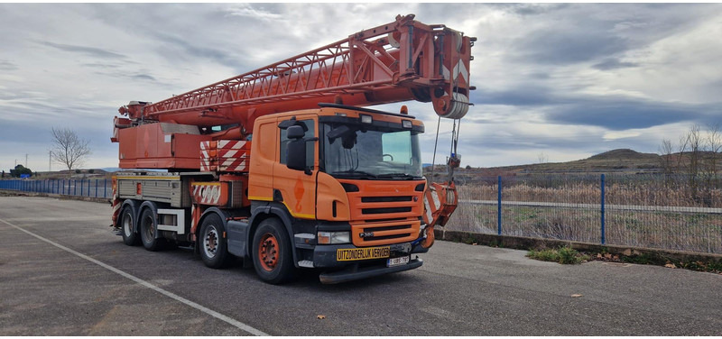 Mobile crane Tadano Faun HK40 Scania P380CB 8x4: picture 7 Mobile crane Tadano Faun HK40 Scania P380CB 8x4: picture 7