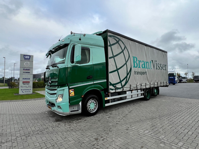 Mercedes-Benz Actros 2745 6x2 bakwagen Schuifzeilen - Curtainsider truck: picture 1 Mercedes-Benz Actros 2745 6x2 bakwagen Schuifzeilen - Curtainsider truck: picture 1