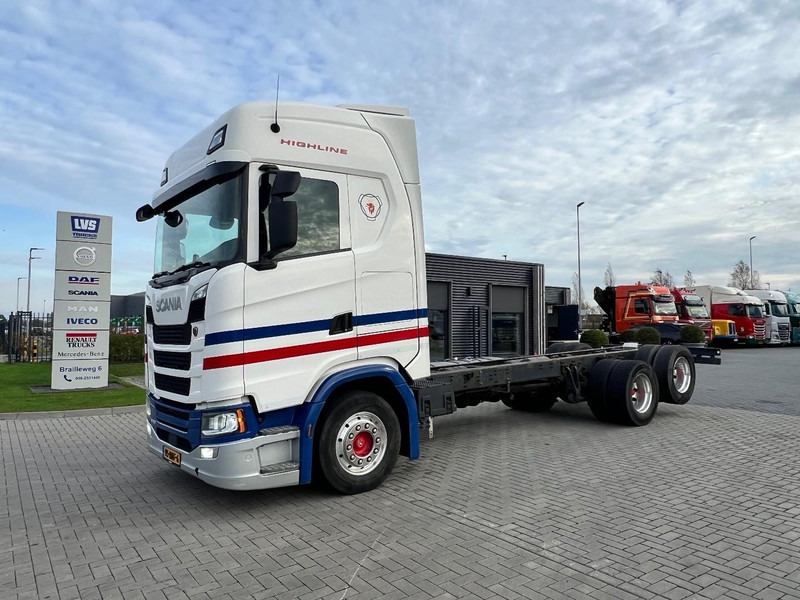 Scania S450 6x2 chassis cabine Retarder / Alcoa / Standclima / 715cm - Cab chassis truck: picture 1 Scania S450 6x2 chassis cabine Retarder / Alcoa / Standclima / 715cm - Cab chassis truck: picture 1