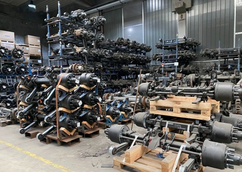 Meiller Kargomil Kempf Langendorf Marrel Schmitz Schwarzmuller - Axle and parts for Trailer: picture 5 Meiller Kargomil Kempf Langendorf Marrel Schmitz Schwarzmuller - Axle and parts for Trailer: picture 5