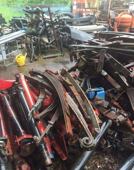 - Steel suspension for Farm tractor: picture 1 - Steel suspension for Farm tractor: picture 1