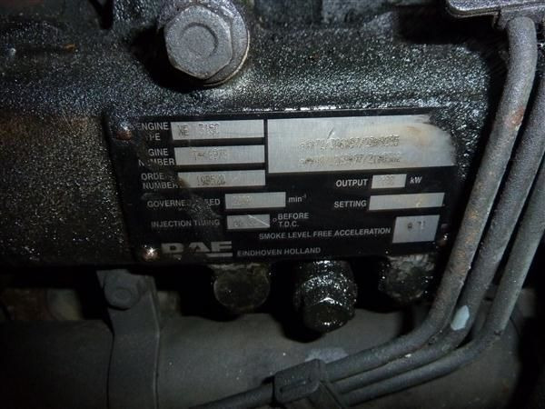 DAF XE 315 C DAF XF, CF - Engine for Truck: picture 2 DAF XE 315 C DAF XF, CF - Engine for Truck: picture 2