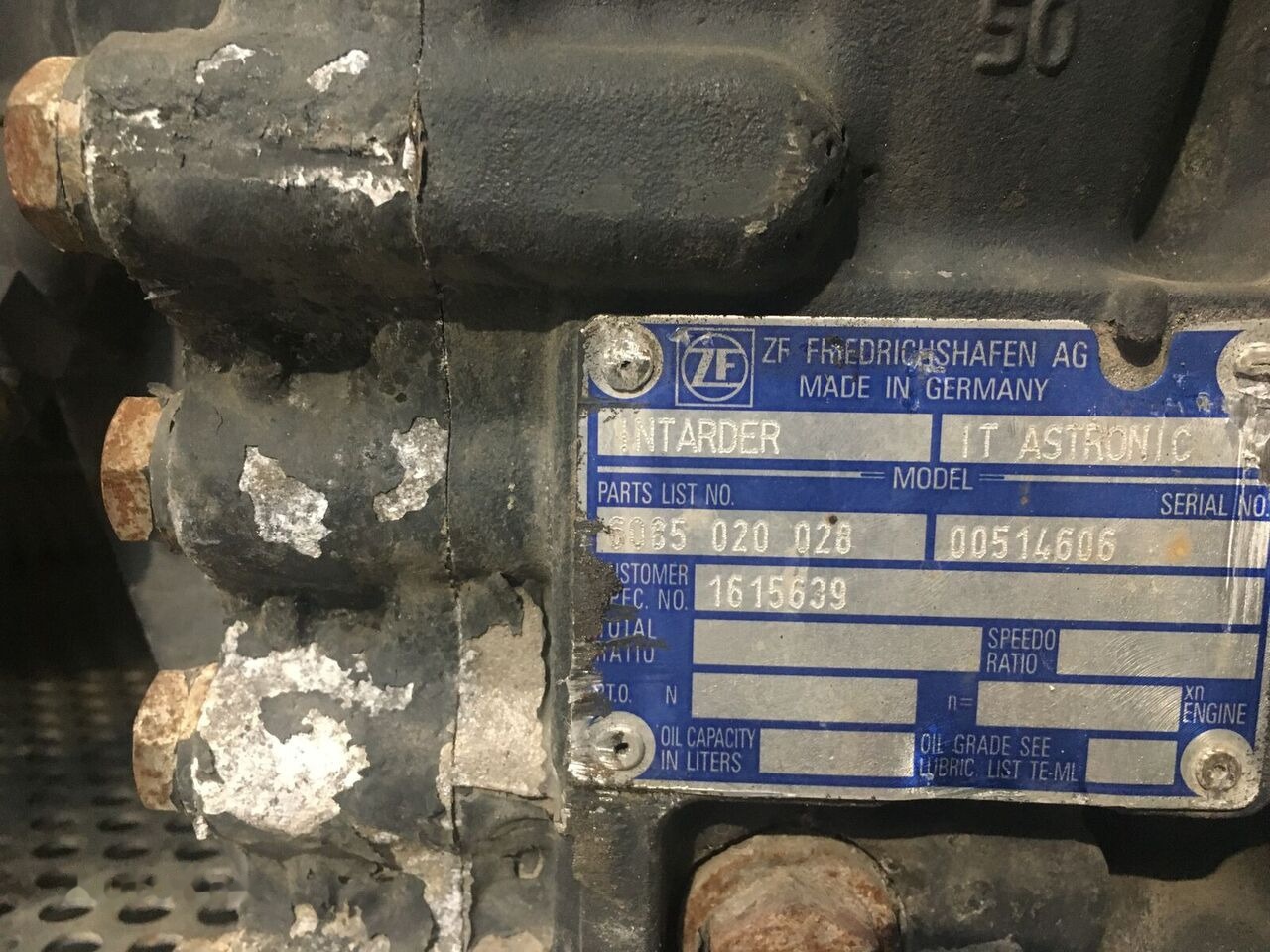 ZF 12AS 2331TD +intarder 1353041012 - Gearbox for Truck: picture 2 ZF 12AS 2331TD +intarder 1353041012 - Gearbox for Truck: picture 2