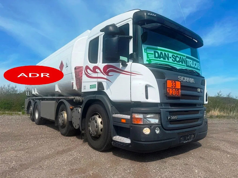 Scania P380 P380 8x2*6 .ADR/FL . 24200 L Tank - Air / Air suspension. - Tank truck: picture 2 Scania P380 P380 8x2*6 .ADR/FL . 24200 L Tank - Air / Air suspension. - Tank truck: picture 2