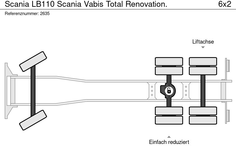 Truck Scania LB110 Scania Vabis Total Renovation.: picture 11