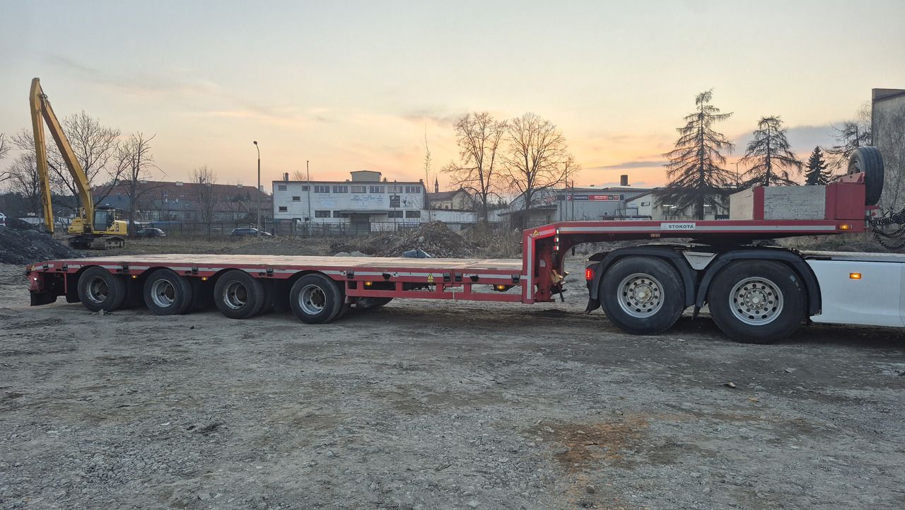 STOKOTA LBS4 - Low loader semi-trailer: picture 1 STOKOTA LBS4 - Low loader semi-trailer: picture 1