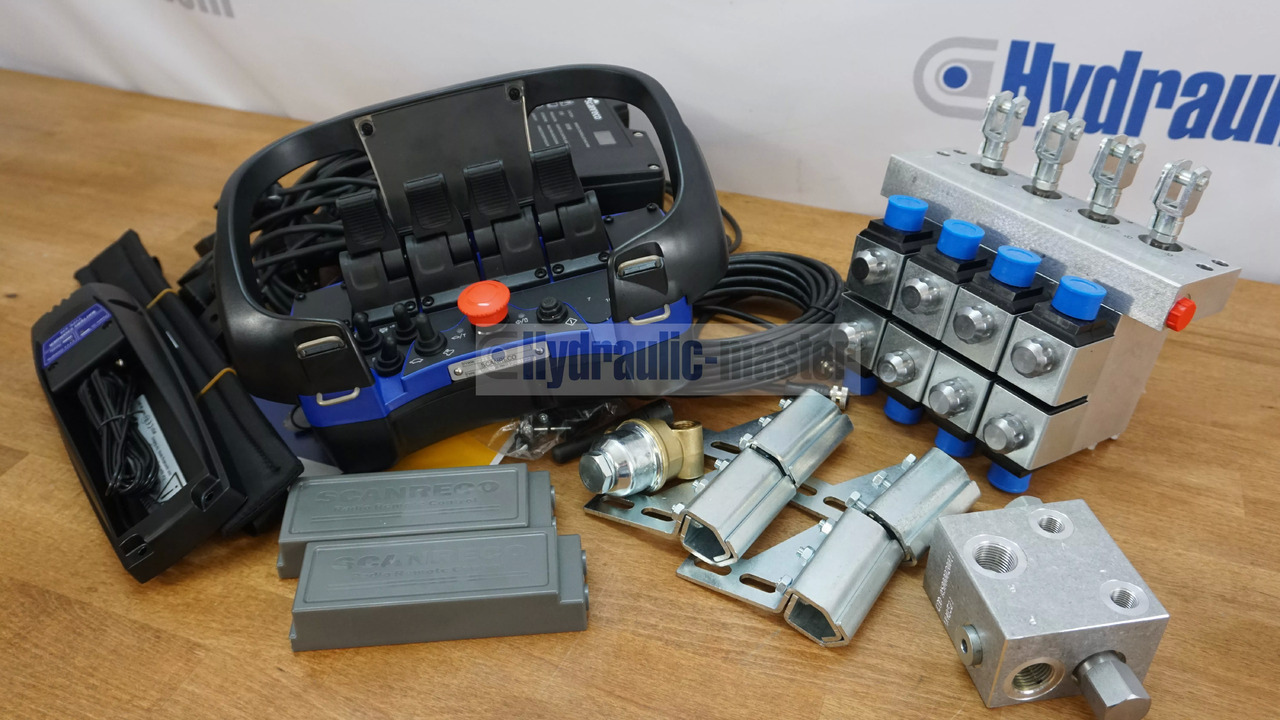 Construction machinery Scanreco RC 400 Radio Remote Control with 4 Functions  with Actuators 12/24V for HIAB: picture 9