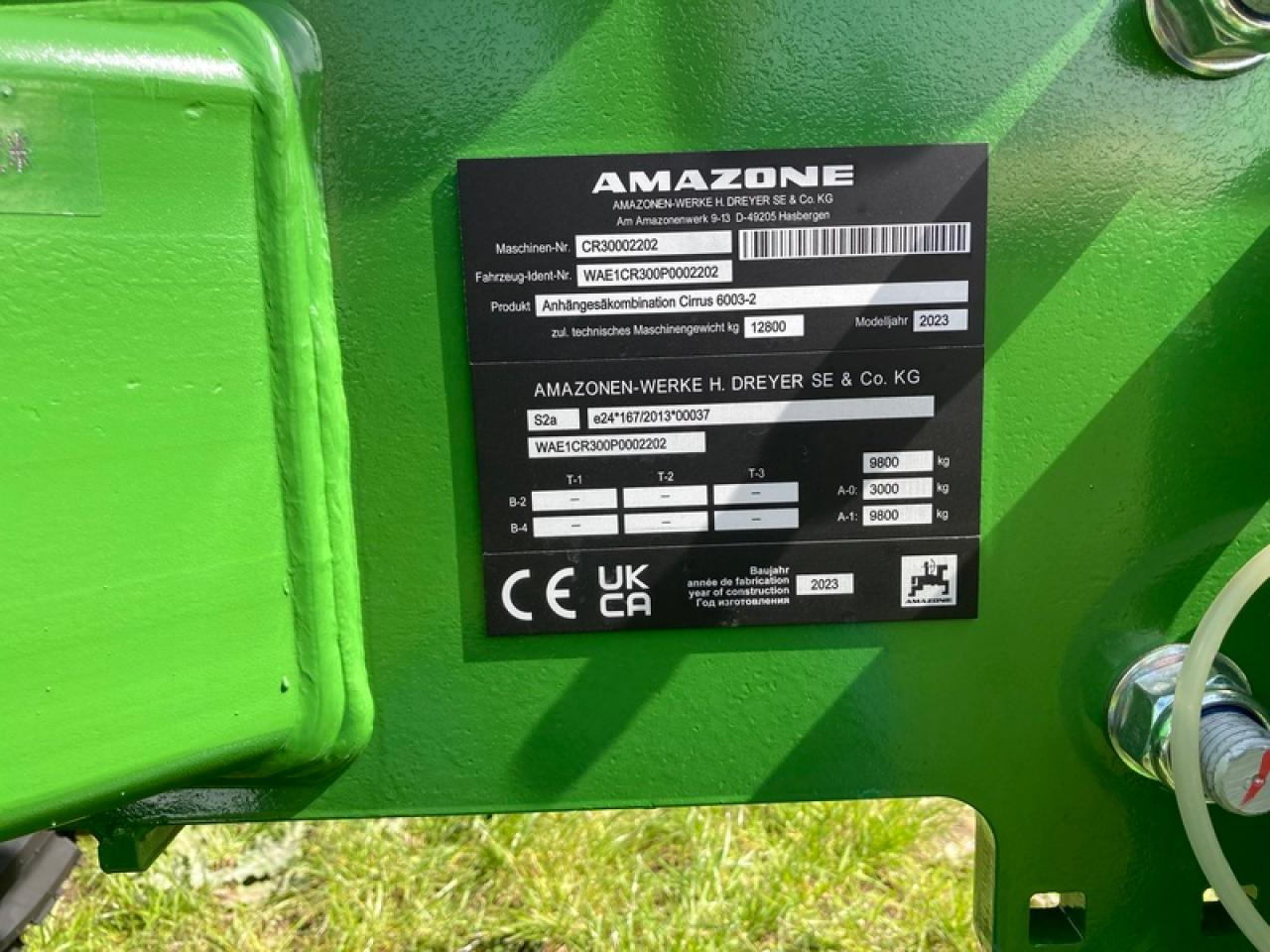 Amazone CIRRIUS 6003 - Combine seed drill: picture 5 Amazone CIRRIUS 6003 - Combine seed drill: picture 5