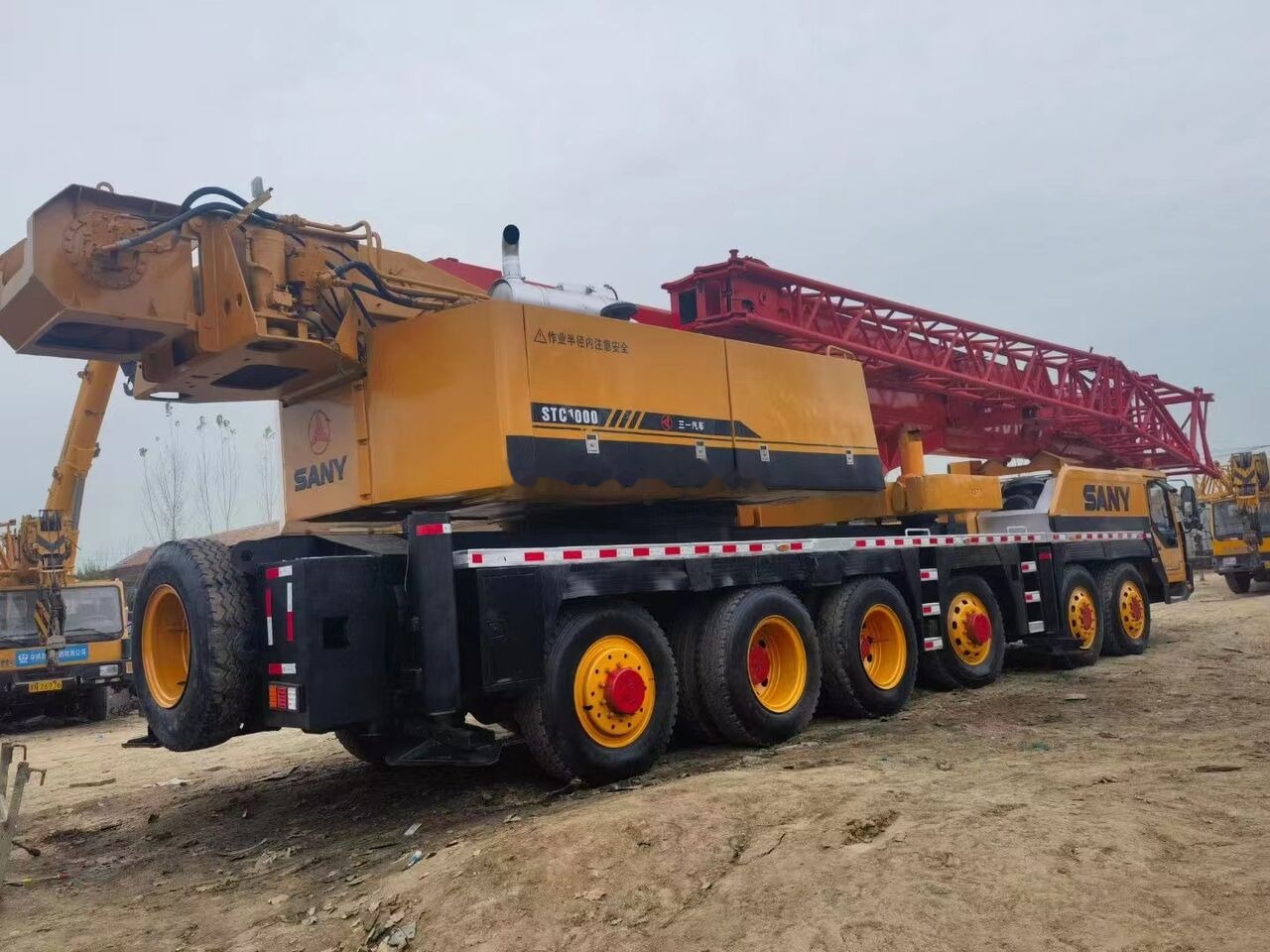 Sany STC500 STC750 STC800 STC1000 50/75/100ton truck crane - Mobile crane: picture 4 Sany STC500 STC750 STC800 STC1000 50/75/100ton truck crane - Mobile crane: picture 4