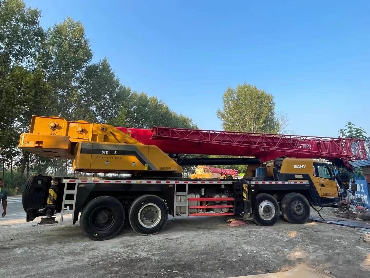 Sany STC800 STC800T STC800C STC800S 80T 80ton - Mobile crane: picture 4 Sany STC800 STC800T STC800C STC800S 80T 80ton - Mobile crane: picture 4