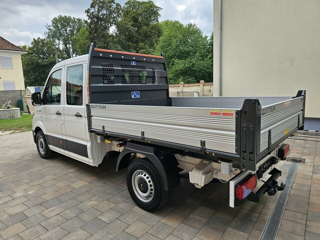 New Truck MAN TGE 3.140 Doka L3 Dreiseitenkipper Facelift: picture 36