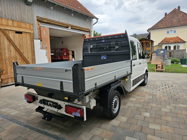 New Truck MAN TGE 3.140 Doka L3 Dreiseitenkipper Facelift: picture 34