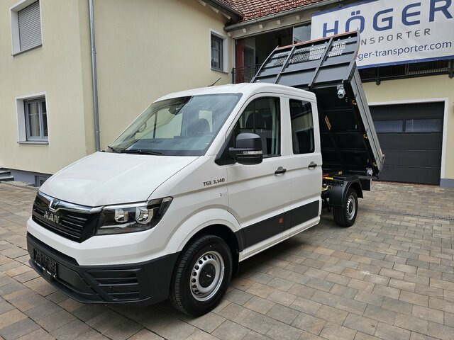 New Truck MAN TGE 3.140 Doka L3 Dreiseitenkipper Facelift: picture 37