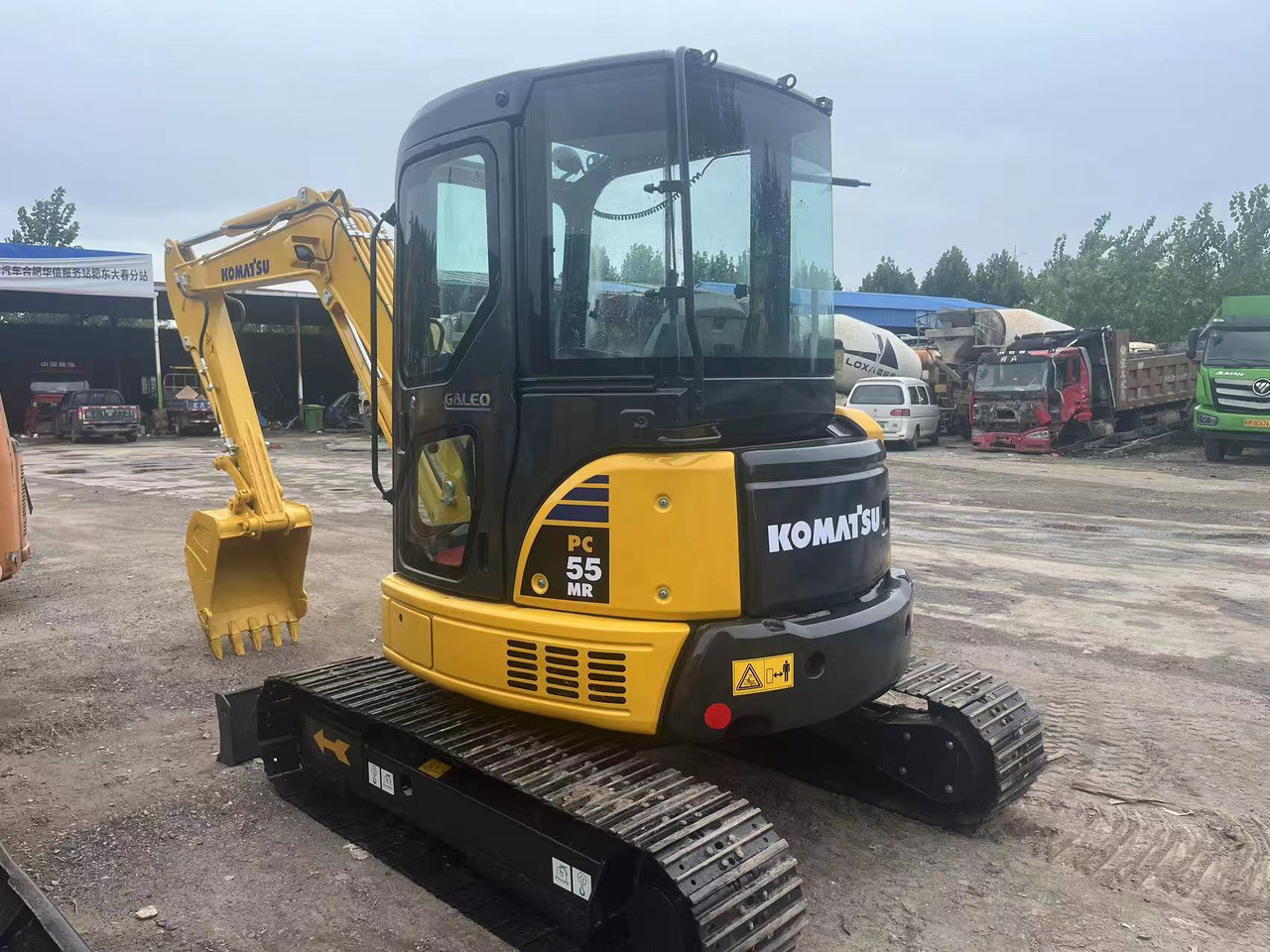 Komatsu PC55 - Mini excavator: picture 4 Komatsu PC55 - Mini excavator: picture 4