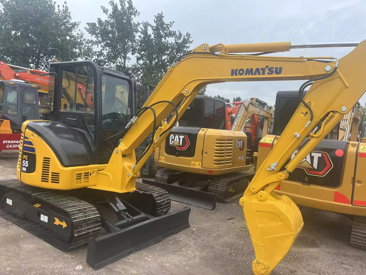 Komatsu PC55mr-3 - Mini excavator: picture 3 Komatsu PC55mr-3 - Mini excavator: picture 3