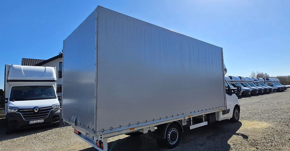 Curtain side van Renault Master 2x +zabudowa 12 palet-reg wysokości Spanie XXL: picture 9