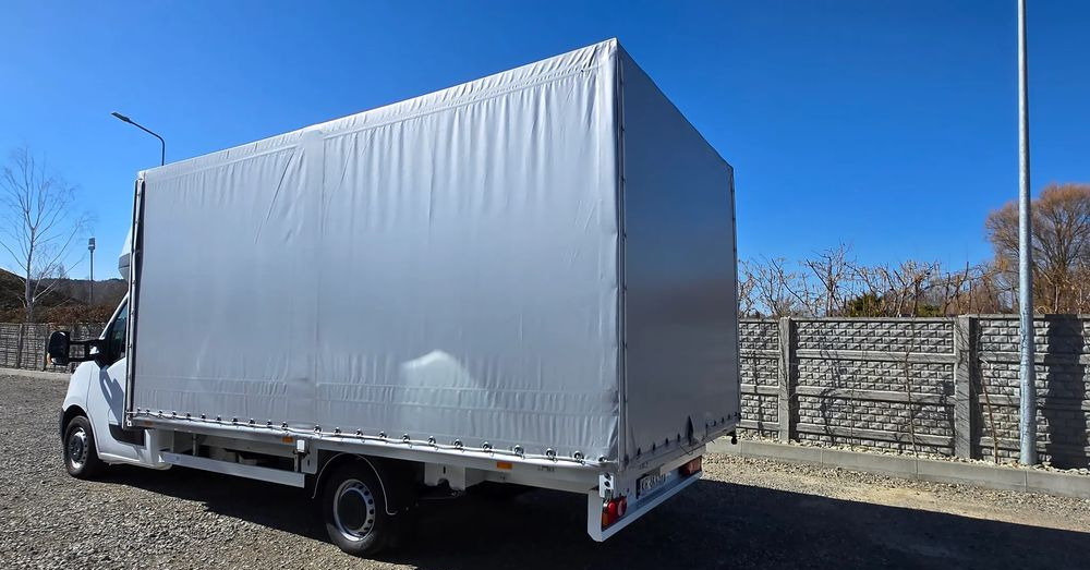 Curtain side van Renault Master 2x +zabudowa 12 palet-reg wysokości Spanie XXL: picture 8