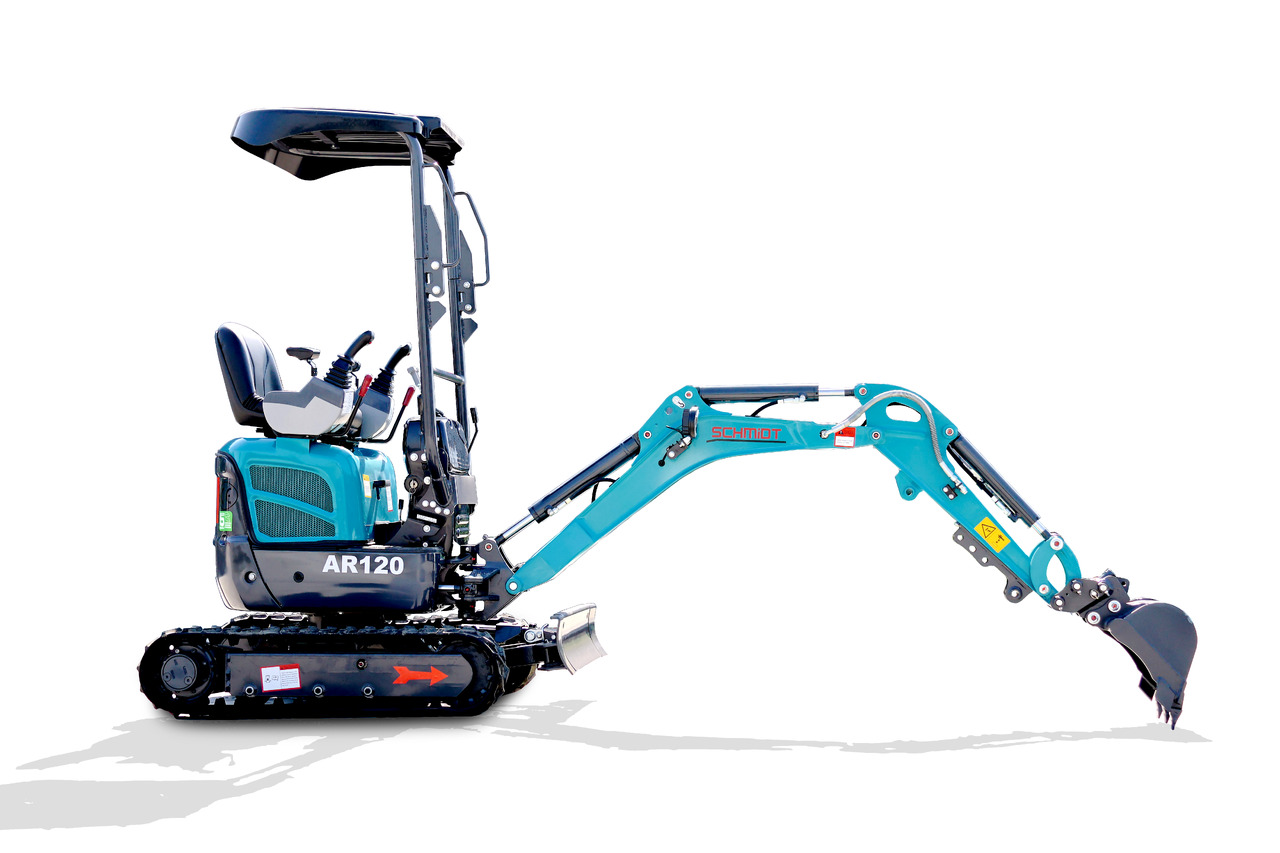 SCHMiDT AR120 - Kubota engine , Extended tracks , Swing arm - Mini excavator: picture 1 SCHMiDT AR120 - Kubota engine , Extended tracks , Swing arm - Mini excavator: picture 1