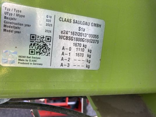 Claas LINER 1800 TWIN - Tedder/ Rake: picture 3 Claas LINER 1800 TWIN - Tedder/ Rake: picture 3