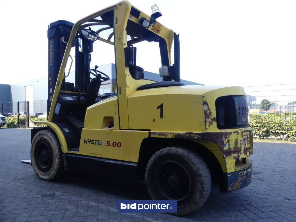 Diesel forklift Hyster H5.00x Year 2001: picture 6