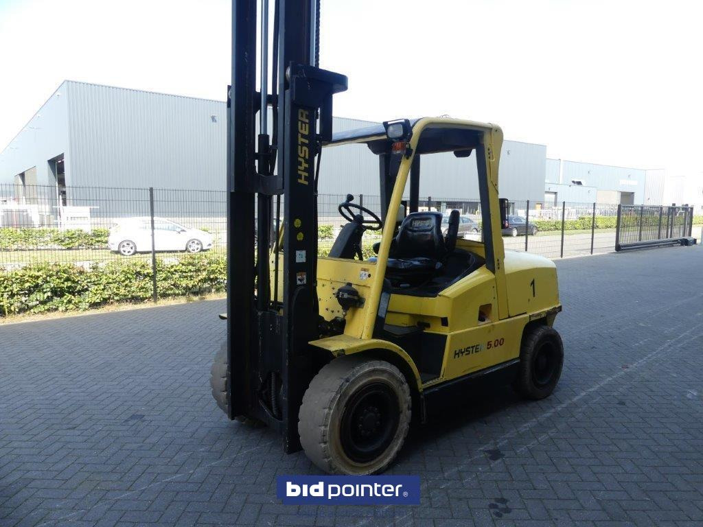 Diesel forklift Hyster H5.00x Year 2001: picture 17
