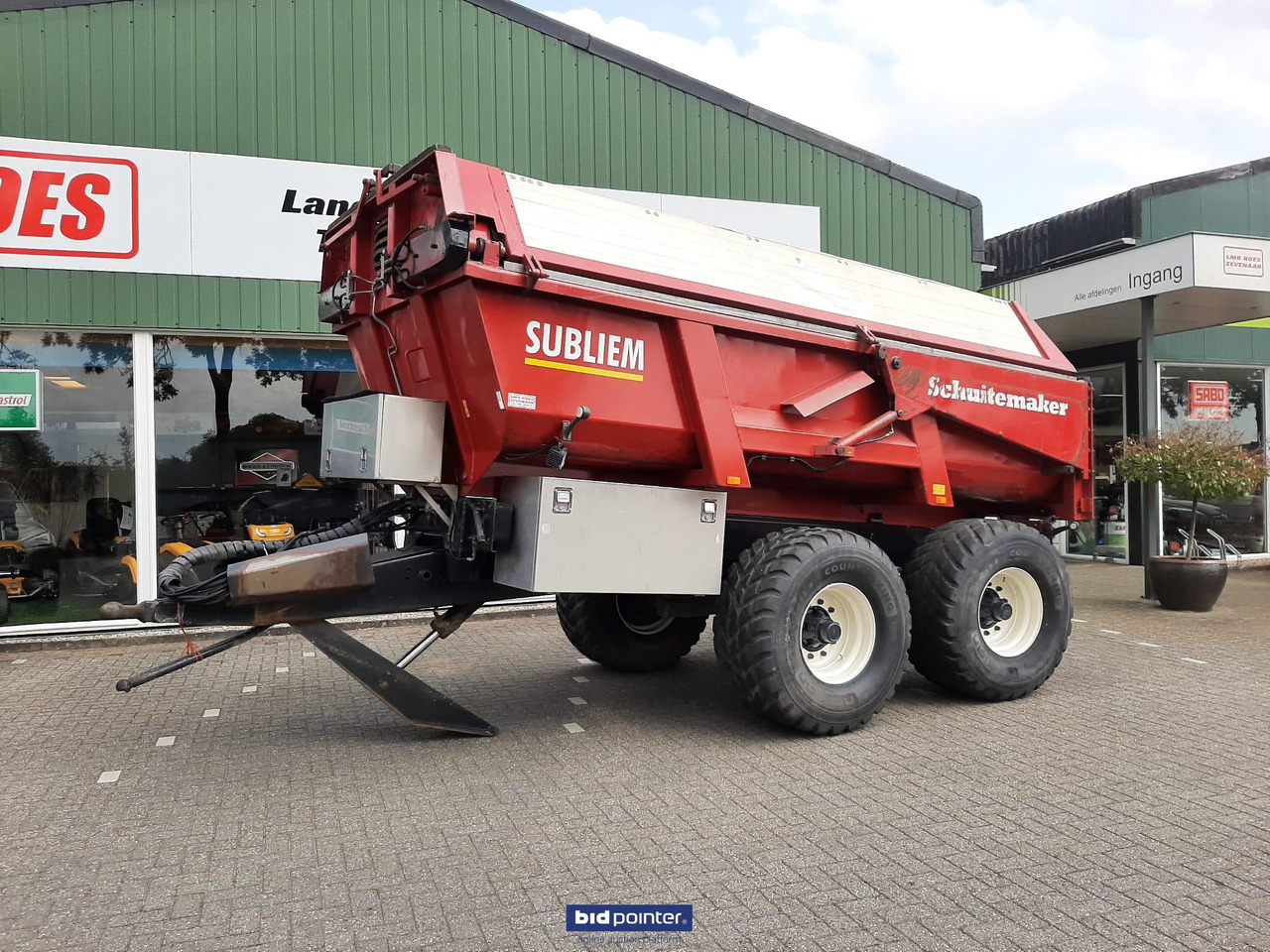 Schuitemaker Subliem 200 zandkipper / gronddumper - Farm tipping trailer/ Dumper: picture 1 Schuitemaker Subliem 200 zandkipper / gronddumper - Farm tipping trailer/ Dumper: picture 1