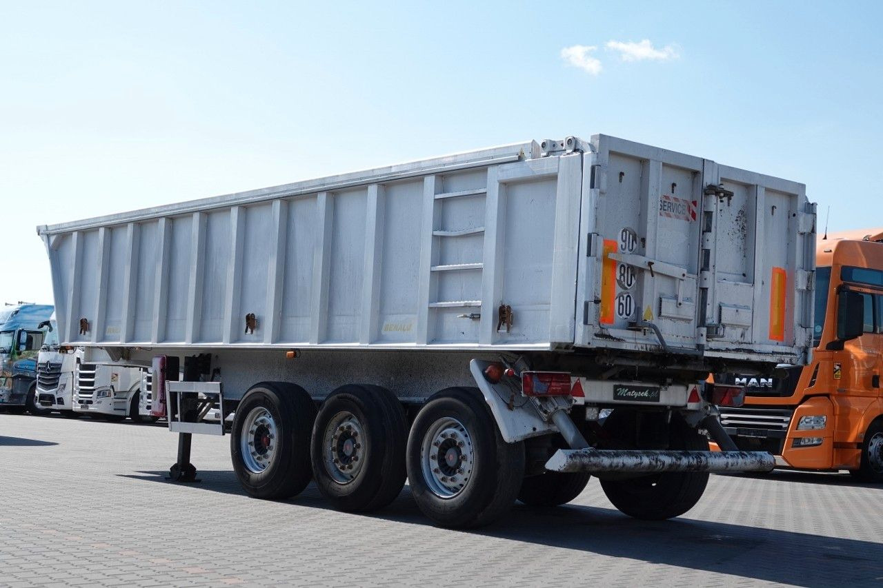 Benalu WYWROTKA / 25 m3 / ALUMINIOWA / SAF / SPROWADZ - Tipper semi-trailer: picture 3 Benalu WYWROTKA / 25 m3 / ALUMINIOWA / SAF / SPROWADZ - Tipper semi-trailer: picture 3