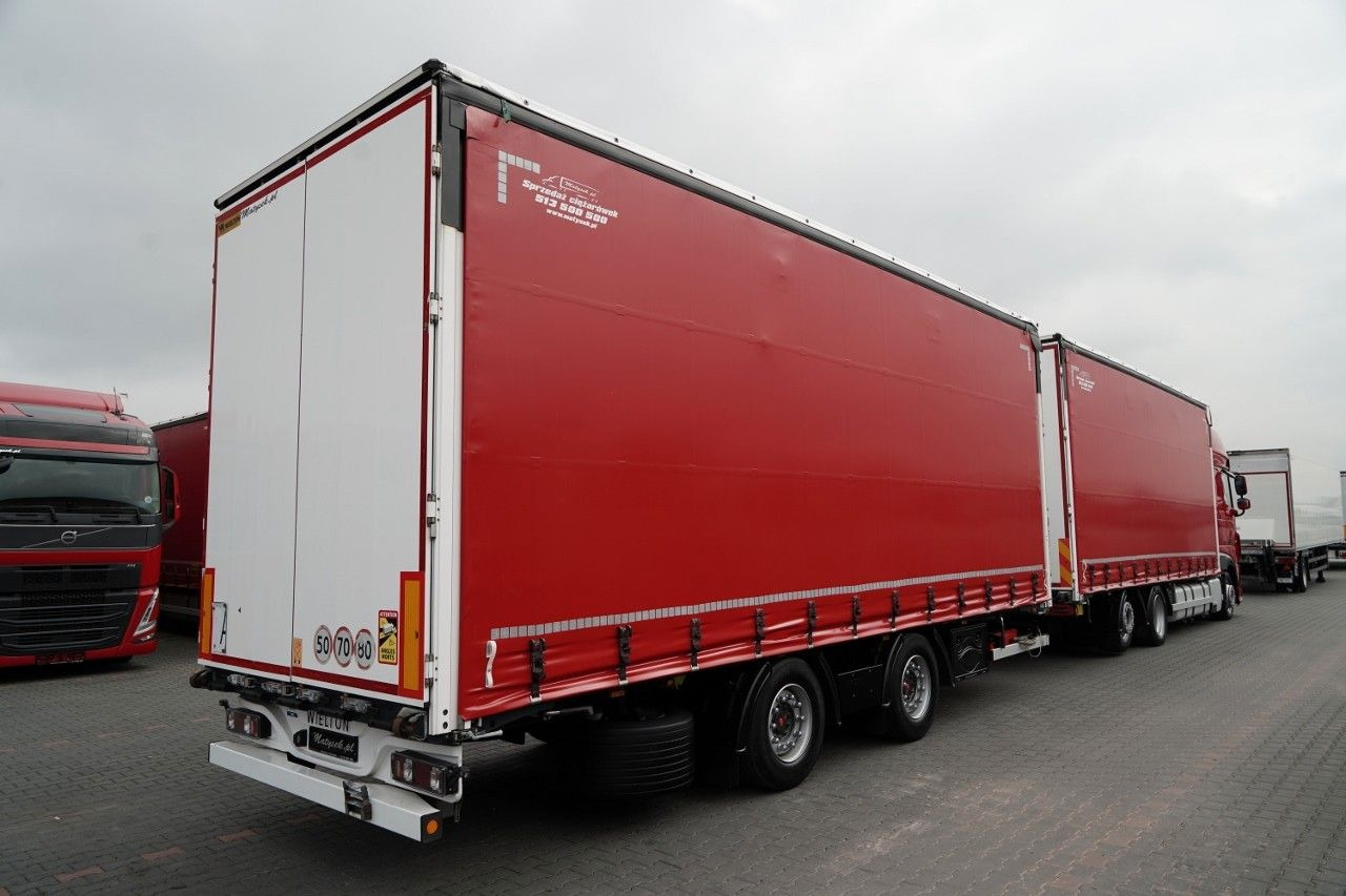 DAF XF 480 / ZESTAW TANDEM / 120 M3 / PRZEJAZDOWY / - Curtainsider truck: picture 3 DAF XF 480 / ZESTAW TANDEM / 120 M3 / PRZEJAZDOWY / - Curtainsider truck: picture 3