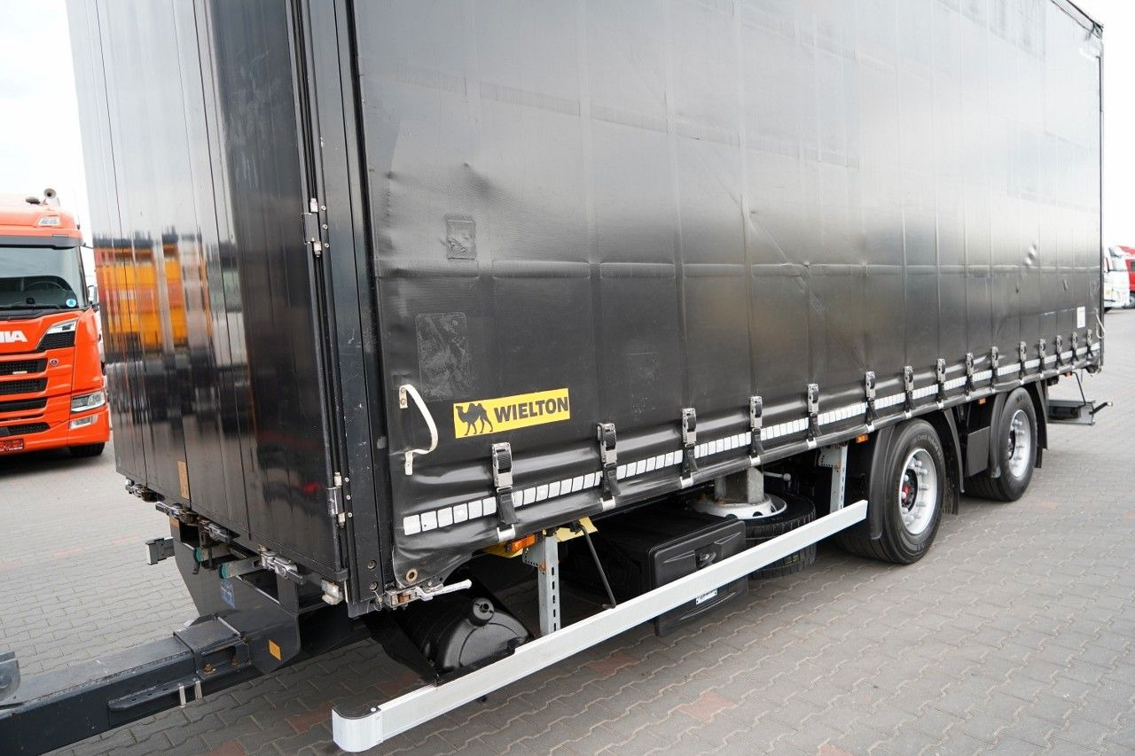 Curtainsider truck DAF XF 480 / ZESTAW TANDEM / 120 M3 / PRZEJAZDOWY /: picture 6