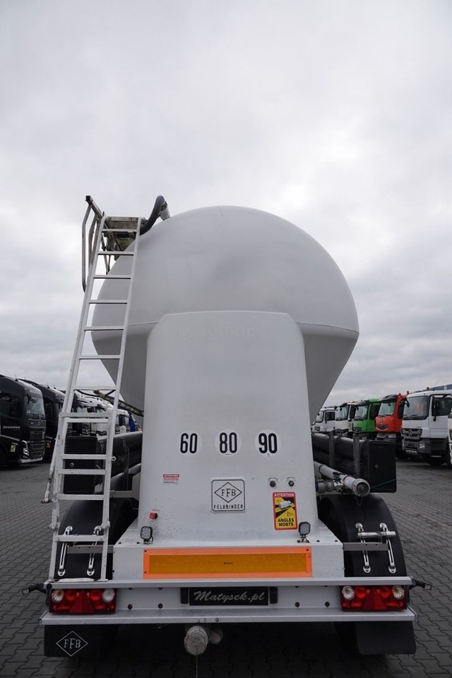 New Silo semi-trailer Feldbinder CEMENTONACZEPA / 2 KOMORY / 37 000 L / SILOS / D: picture 9