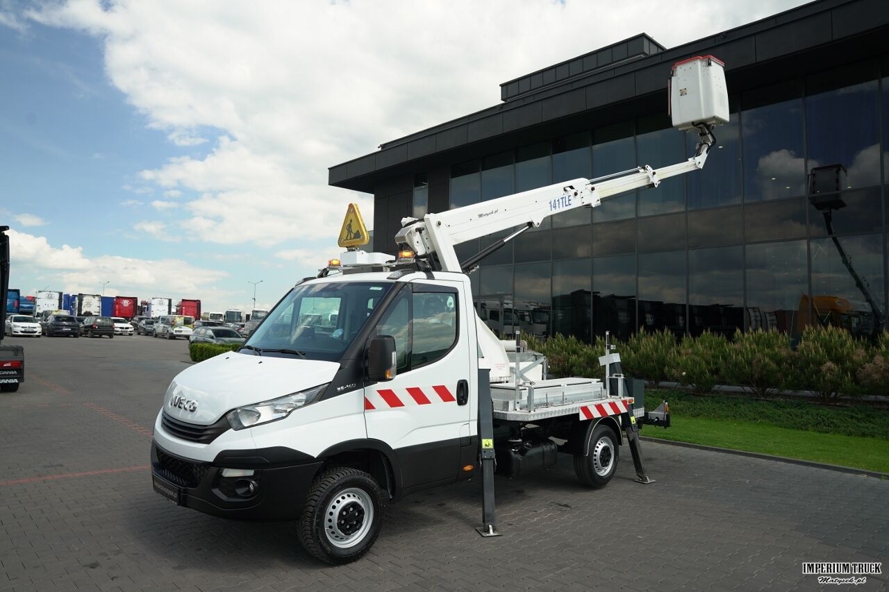 IVECO DAILY 35-140 / ZWYŻKA / PODNOŚNIK KOSZOWY FRANCE ELEVATEUR 141 TLE / 4 PODPORY / MANUAL / 2018 R - Truck mounted aerial platform: picture 4 IVECO DAILY 35-140 / ZWYŻKA / PODNOŚNIK KOSZOWY FRANCE ELEVATEUR 141 TLE / 4 PODPORY / MANUAL / 2018 R - Truck mounted aerial platform: picture 4