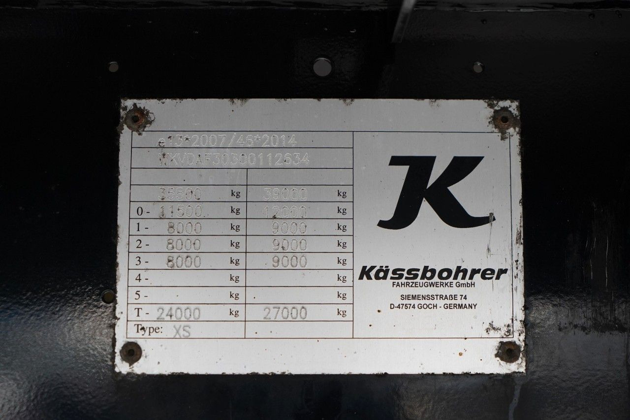 Curtainsider semi-trailer Kässbohrer FIRANKA / MEGA / DACH PODNOSZONY / LOW DECK / 2: picture 27 Curtainsider semi-trailer Kässbohrer FIRANKA / MEGA / DACH PODNOSZONY / LOW DECK / 2: picture 27