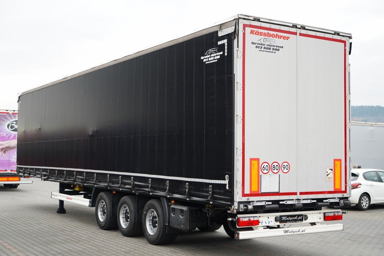 Curtainsider semi-trailer Kässbohrer FIRANKA / MEGA / DACH PODNOSZONY / LOW DECK / 2: picture 6 Curtainsider semi-trailer Kässbohrer FIRANKA / MEGA / DACH PODNOSZONY / LOW DECK / 2: picture 6