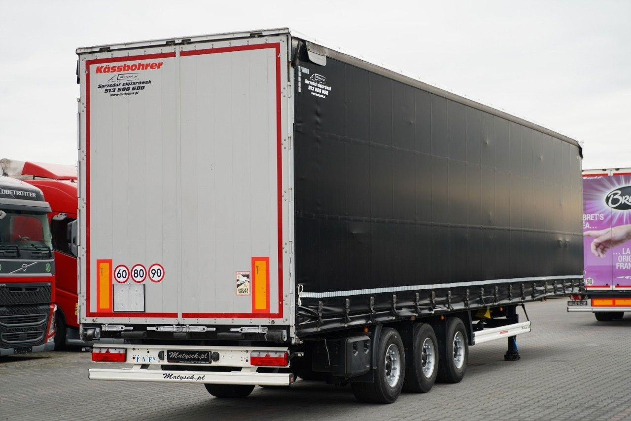 Curtainsider semi-trailer Kässbohrer FIRANKA / MEGA / DACH PODNOSZONY / LOW DECK / 2: picture 8 Curtainsider semi-trailer Kässbohrer FIRANKA / MEGA / DACH PODNOSZONY / LOW DECK / 2: picture 8