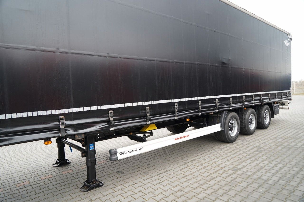 Curtainsider semi-trailer Kässbohrer FIRANKA / MEGA / DACH PODNOSZONY / LOW DECK / 2: picture 10 Curtainsider semi-trailer Kässbohrer FIRANKA / MEGA / DACH PODNOSZONY / LOW DECK / 2: picture 10