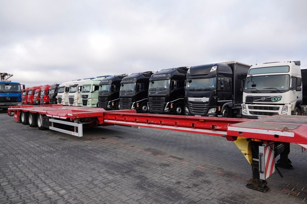 Low loader semi-trailer Kässbohrer NSP-24 / NACZEPA LAWETA / NISKOPODWOZIE / ROZCIĄ: picture 7