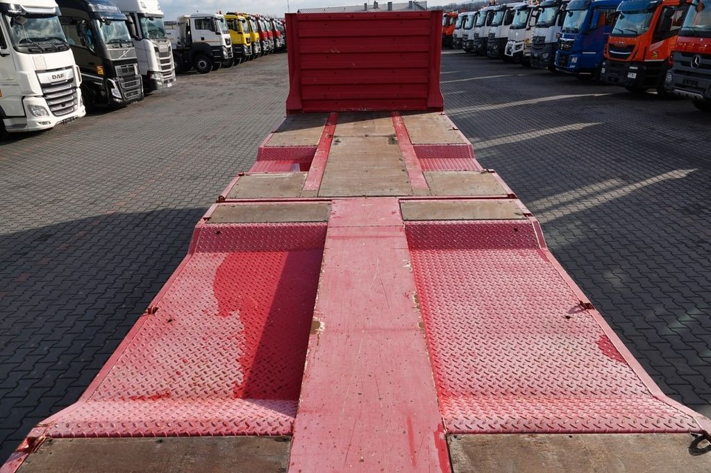 Low loader semi-trailer Kässbohrer NSP-24 / NACZEPA LAWETA / NISKOPODWOZIE / ROZCIĄ: picture 18