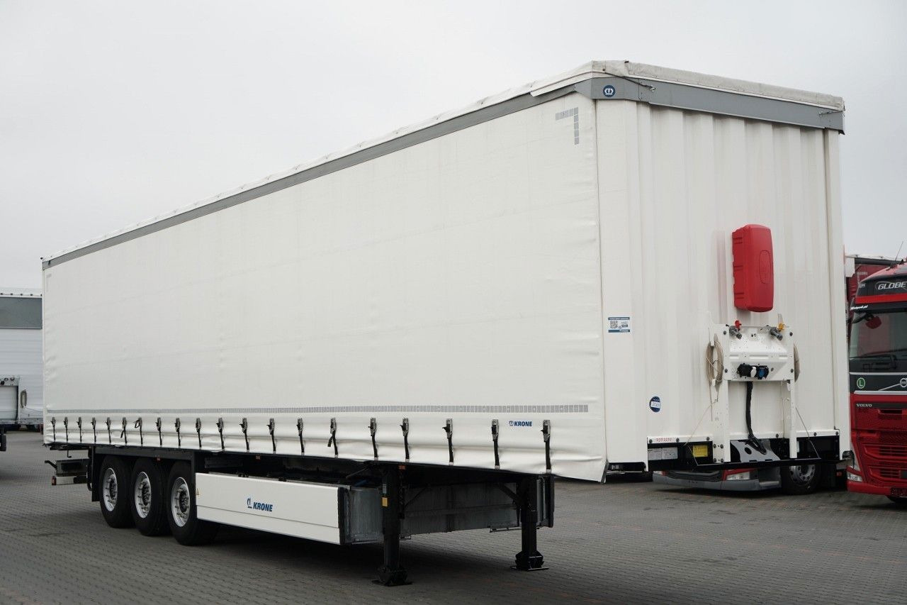 Krone FIRANKA / 2024 ROK / KOSZ NA PALETY / 2 OSIE POD - Curtainsider semi-trailer: picture 1 Krone FIRANKA / 2024 ROK / KOSZ NA PALETY / 2 OSIE POD - Curtainsider semi-trailer: picture 1