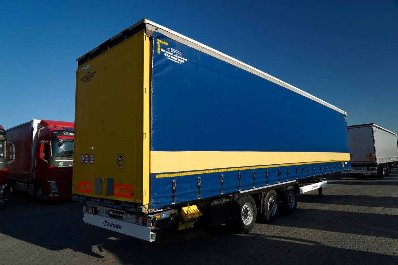 Curtainsider semi-trailer Krone FIRANKA / MEGA / DACH PODNOSZONY / LOW DECK: picture 6 Curtainsider semi-trailer Krone FIRANKA / MEGA / DACH PODNOSZONY / LOW DECK: picture 6