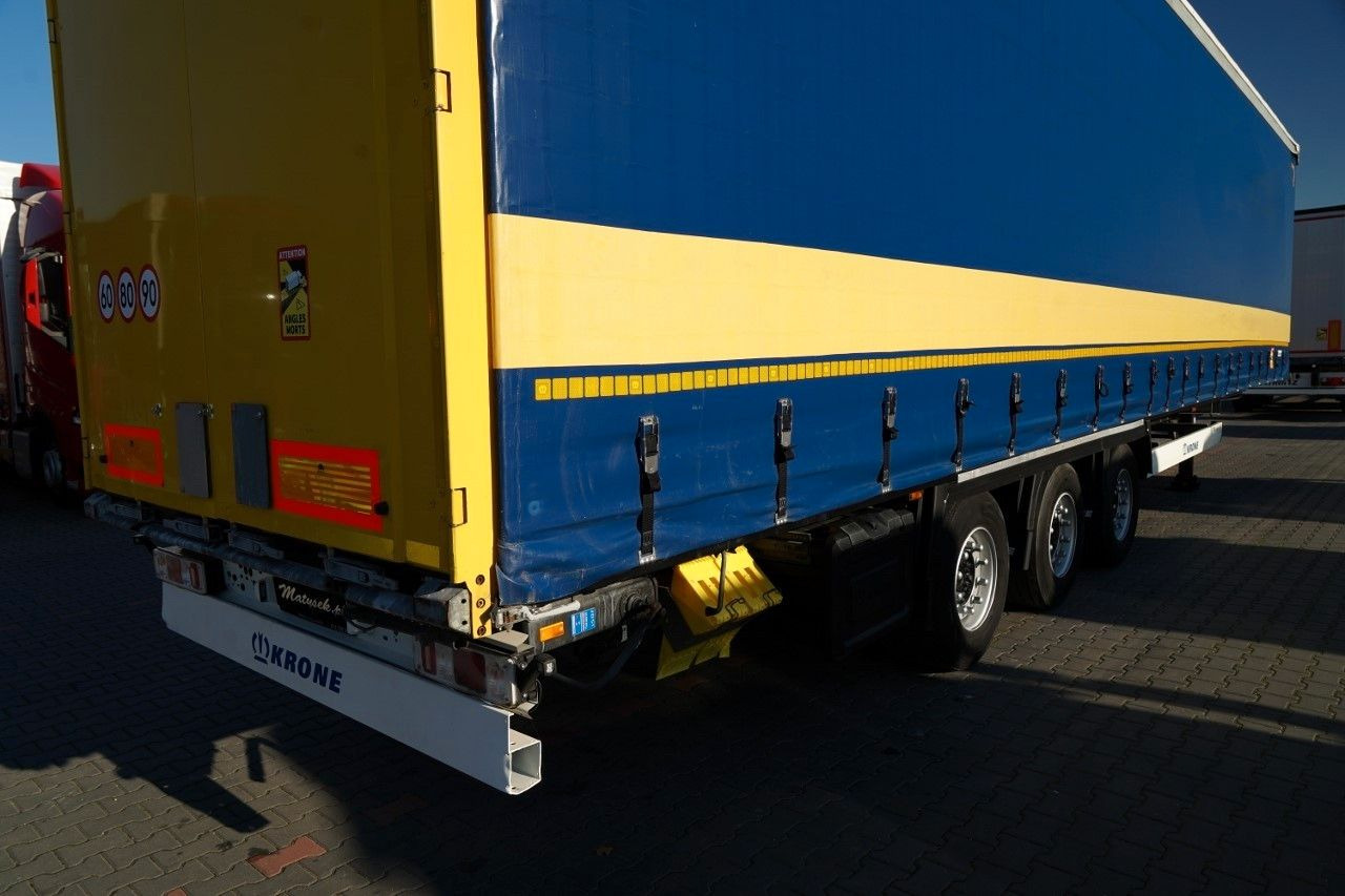 Curtainsider semi-trailer Krone FIRANKA / MEGA / DACH PODNOSZONY / LOW DECK: picture 12 Curtainsider semi-trailer Krone FIRANKA / MEGA / DACH PODNOSZONY / LOW DECK: picture 12