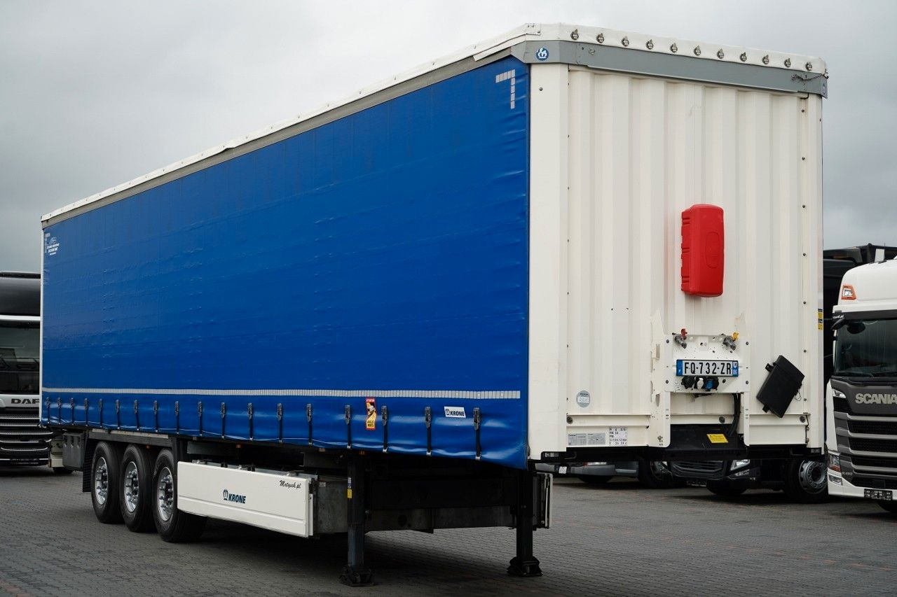 Krone FIRANKA / STANDARD / KOSZ NA PALETY / PLANDEKA - Curtainsider semi-trailer: picture 1 Krone FIRANKA / STANDARD / KOSZ NA PALETY / PLANDEKA - Curtainsider semi-trailer: picture 1